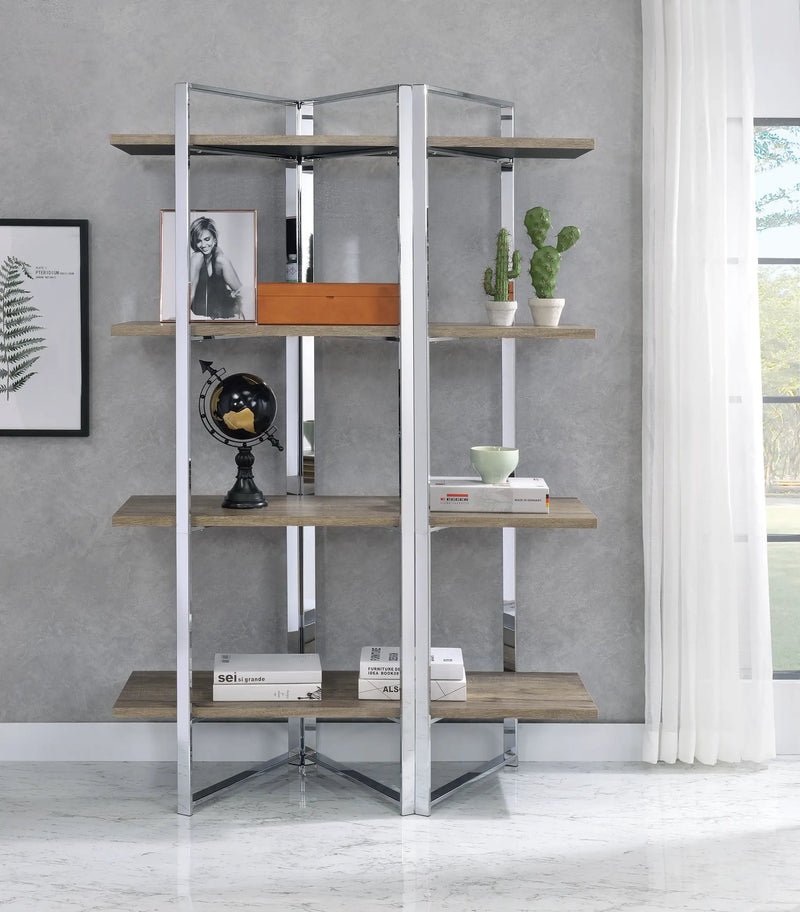 Libby Rectangular Etagere Bookshelf by HouseOfZazla