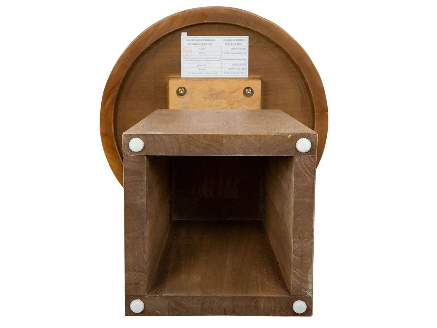 Lindon - Round Pedestal Accent End Table by Unique Piece Furniture