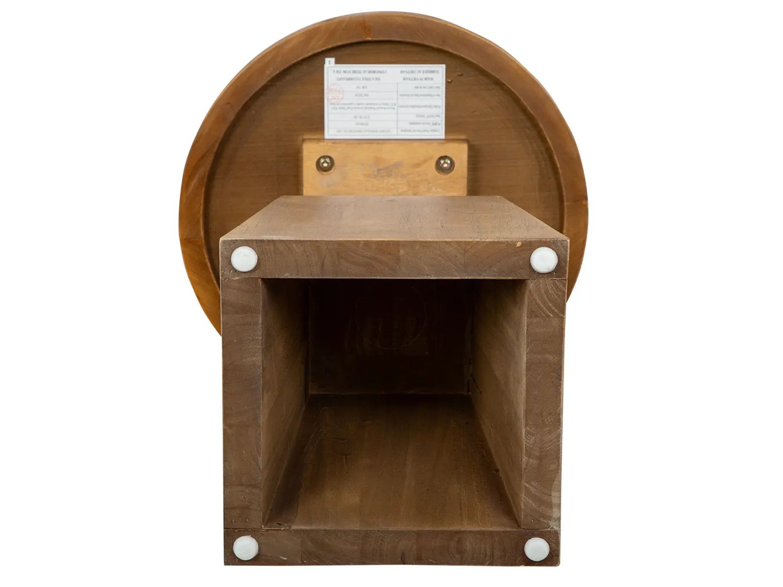 Lindon - Round Pedestal Accent End Table by Unique Piece Furniture
