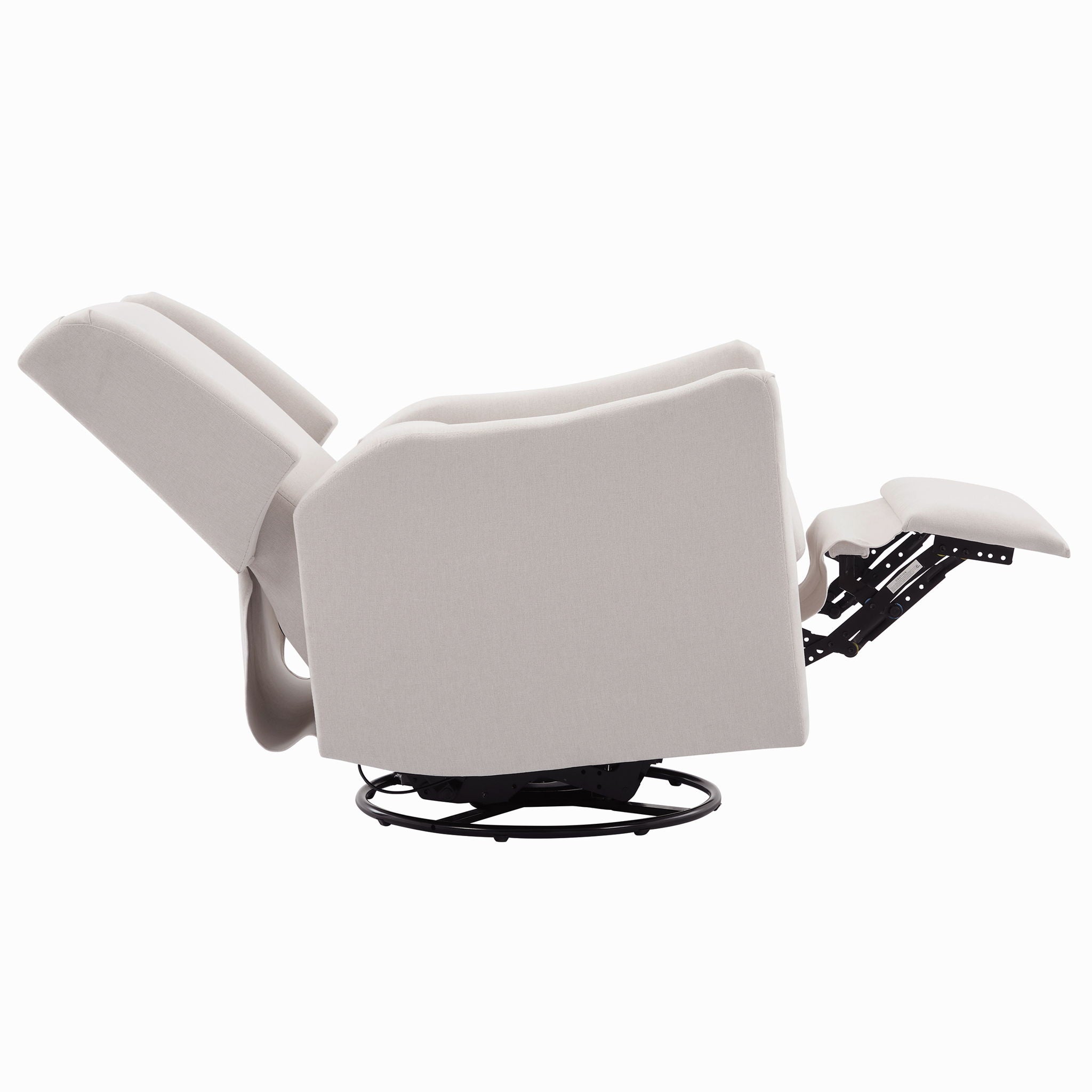 Wide Wingback Swivel Glider Rocker Recliner Chair by HouseOfZazla