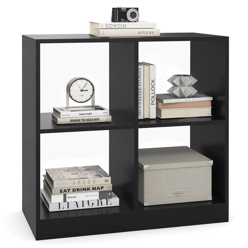 4-Cube Kids Bookcase with Open Shelves by DirectDeals