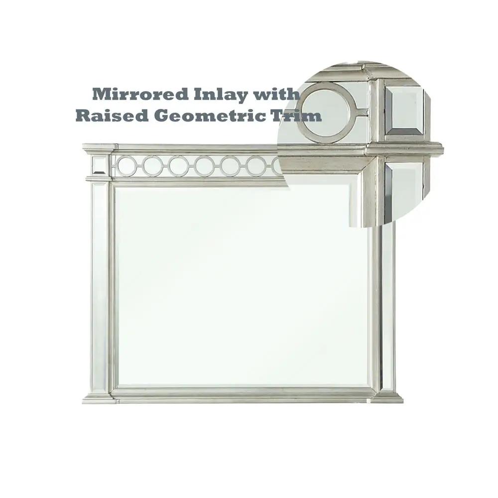 Varian - Mirror - Mirrored by Unique Piece Furniture