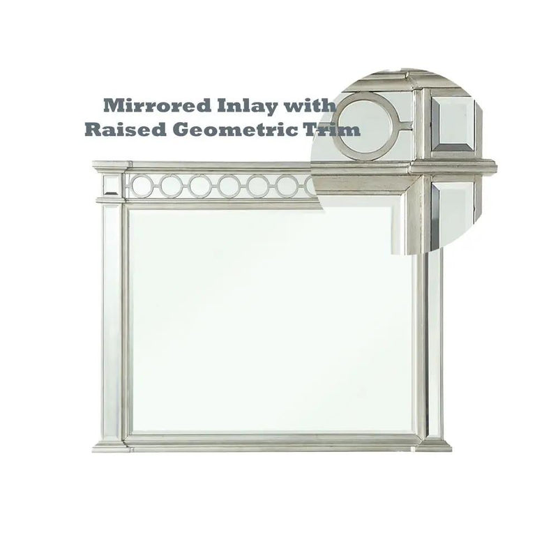 Varian - Mirror - Mirrored by Unique Piece Furniture