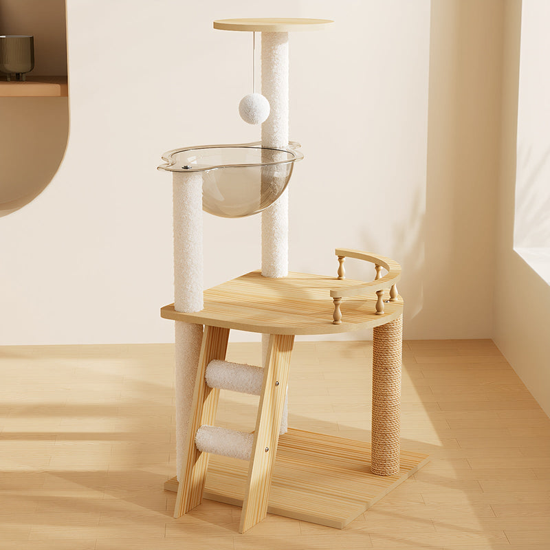 41.3" Modern Cat Tower by HouseOfZazla