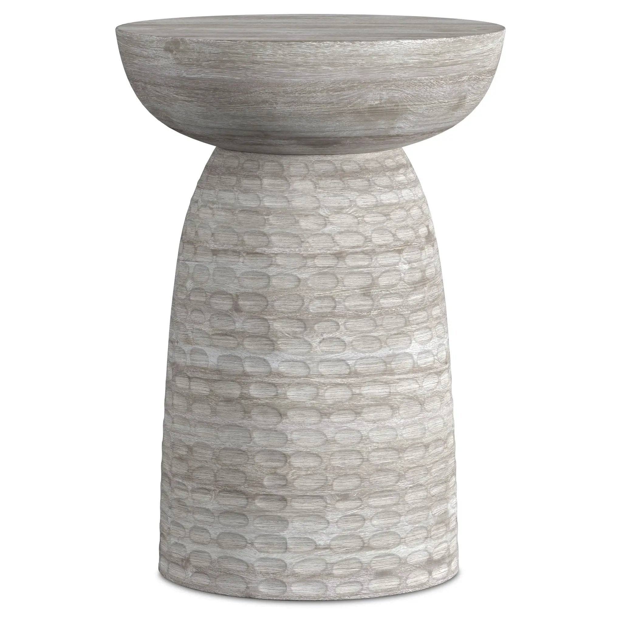 Boyd - Accent Table - White Wash by Unique Piece Furniture