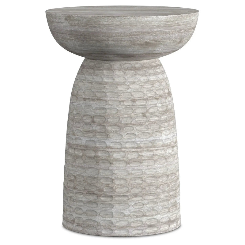 Boyd - Accent Table - White Wash by Unique Piece Furniture