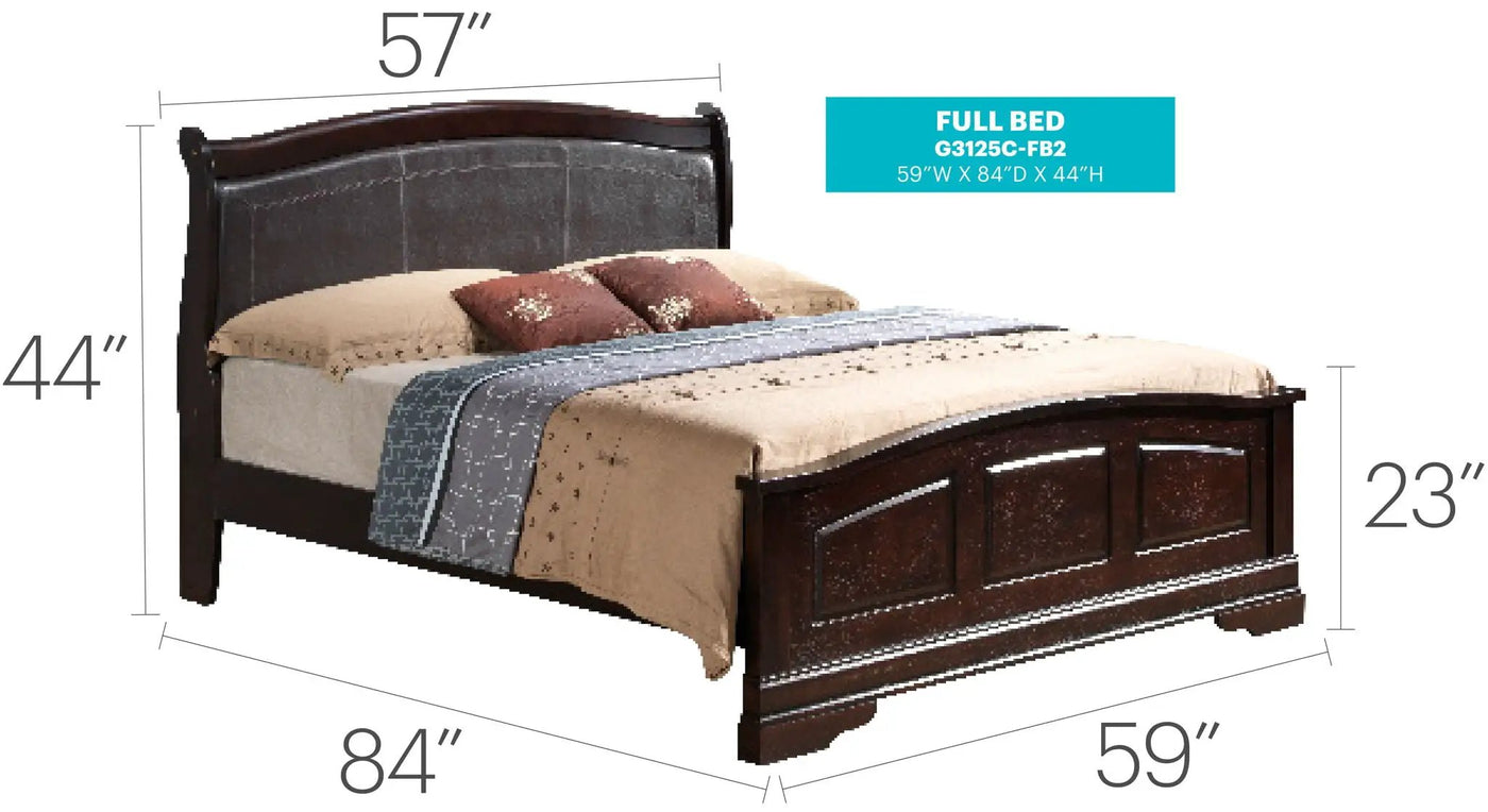 Panel Sleigh Bed Elegantly Crafted by HouseOfZazla