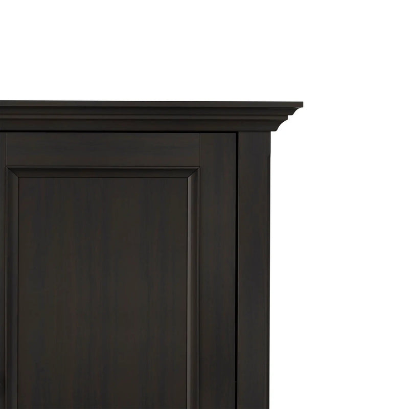 Amherst - 2 Door Storage Cabinet & Adjustable Shelving - Brown by HouseOfZazla