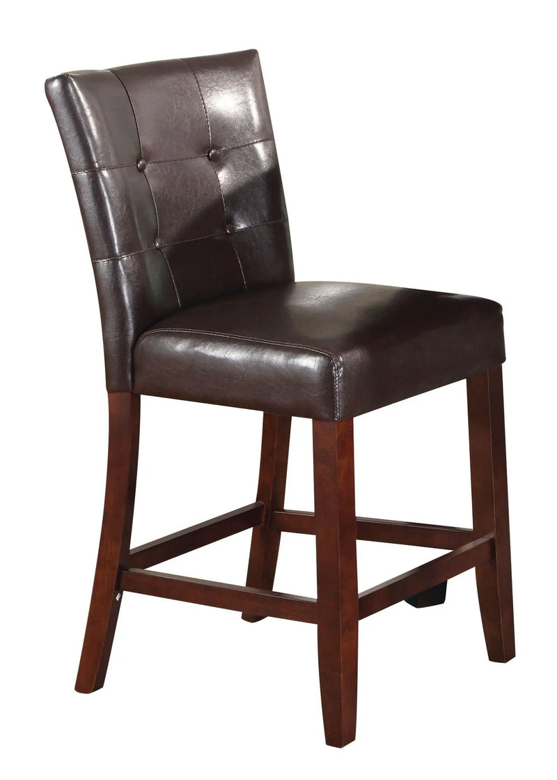 Britney - Counter Height Chair (Set of 2) - Espresso by HouseOfZazla