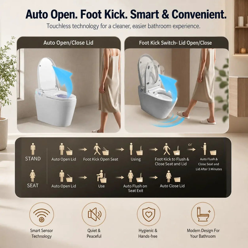 Smart Toilet With Bidet Built In by HouseOfZazla