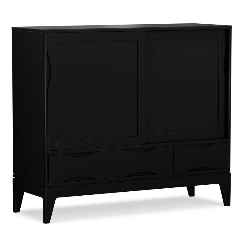 Harper - Storage Cabinet - Black by HouseOfZazla