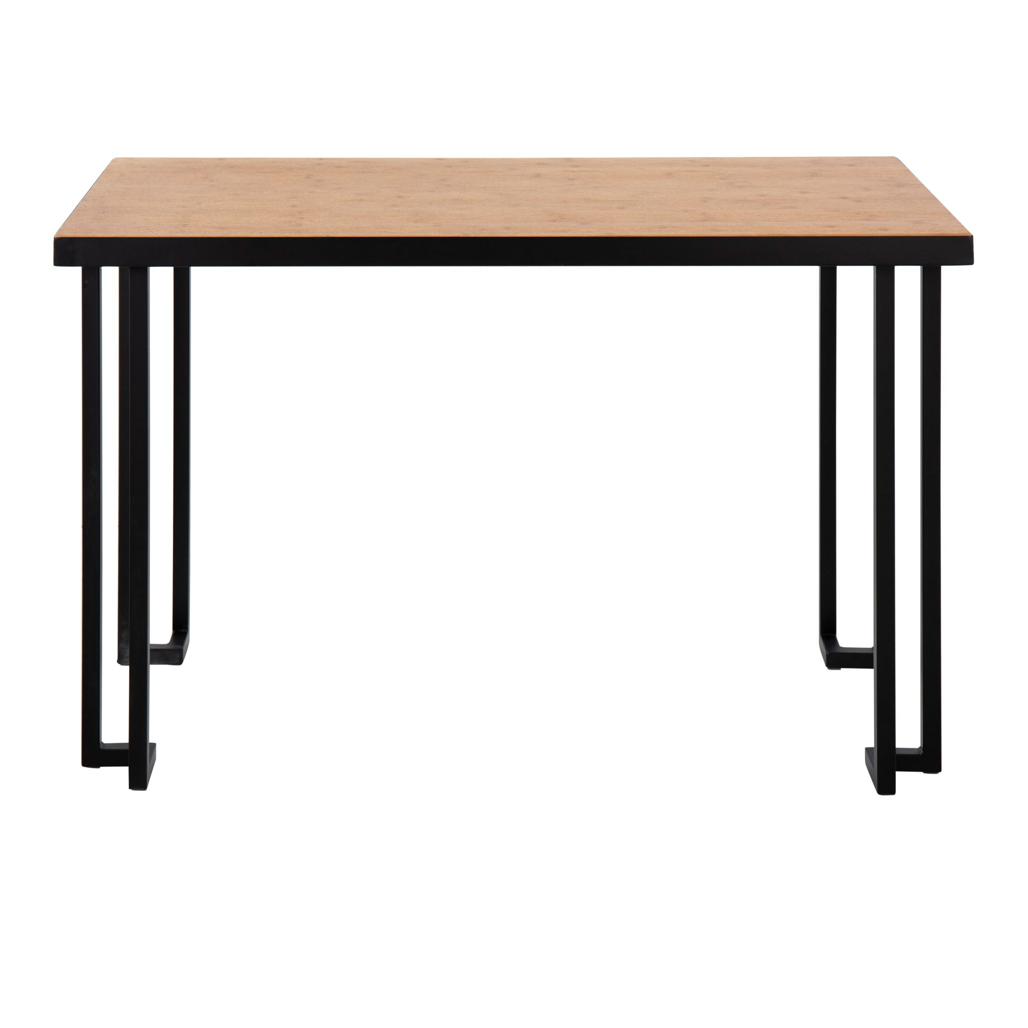 Roman - Industrial Desk - Black / Natural by HouseOfZazla