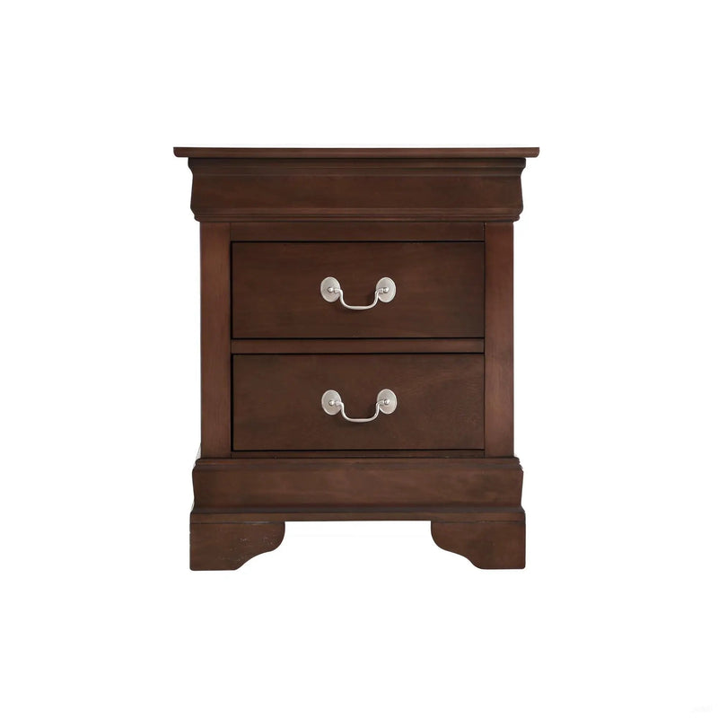 Louis Phillipe - Storage Nightstand - Cappuccino by Unique Piece Furniture