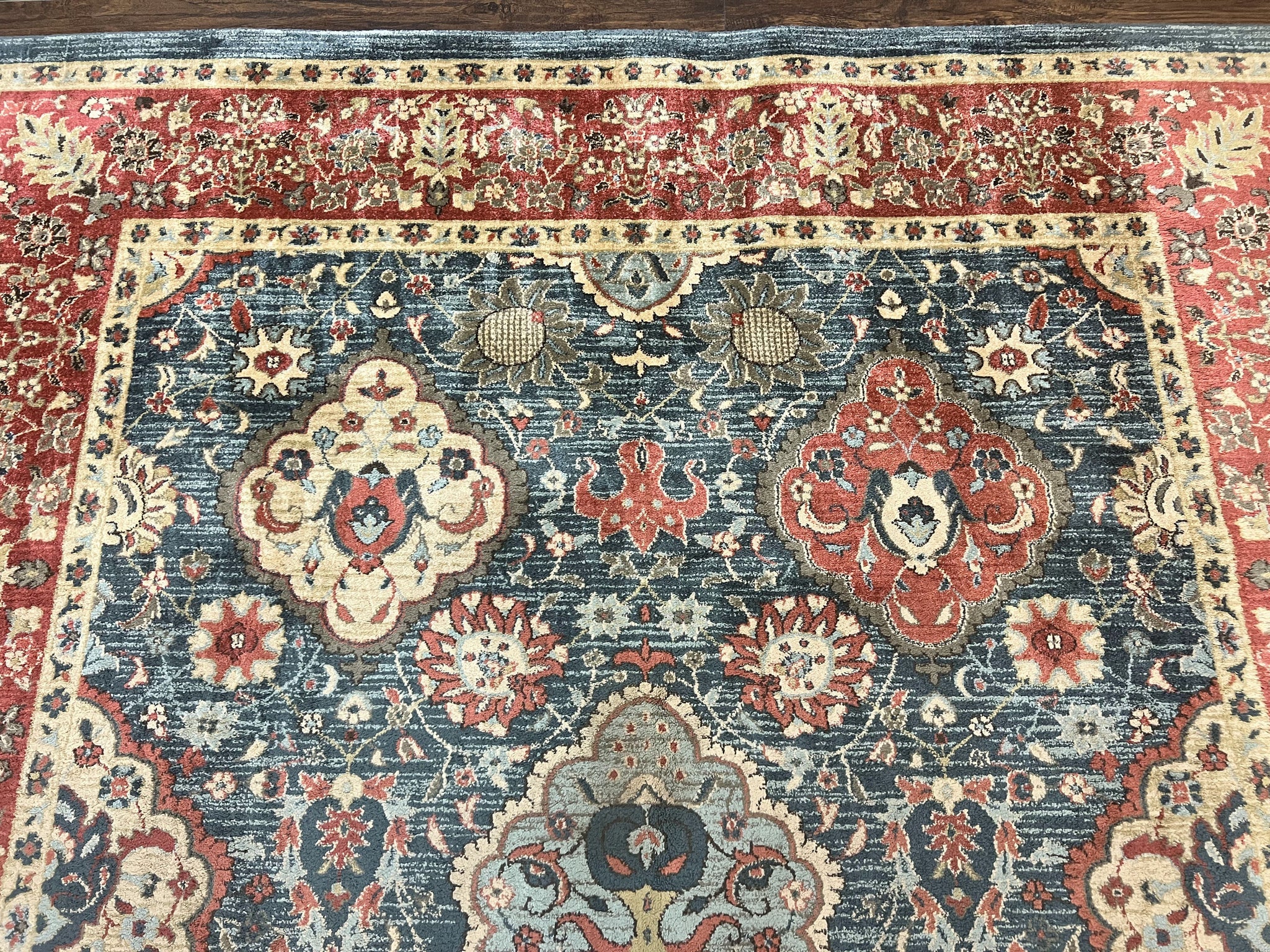 Safavieh Rug 8x11, Mahal Persian Carpet, Navy Red by Jewel Rugs