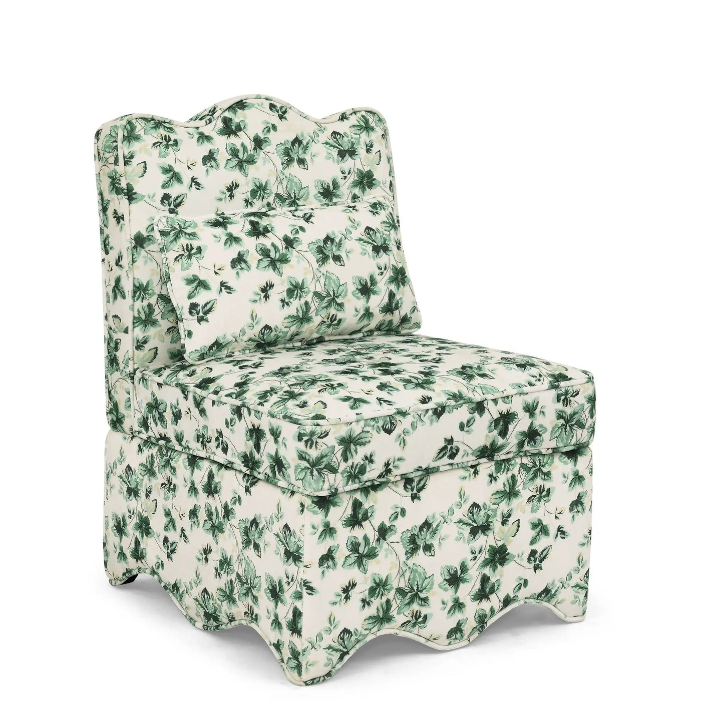 Stylish Flannel Dining Chair With Soft Cushion And Backrest by Unique Piece Furniture