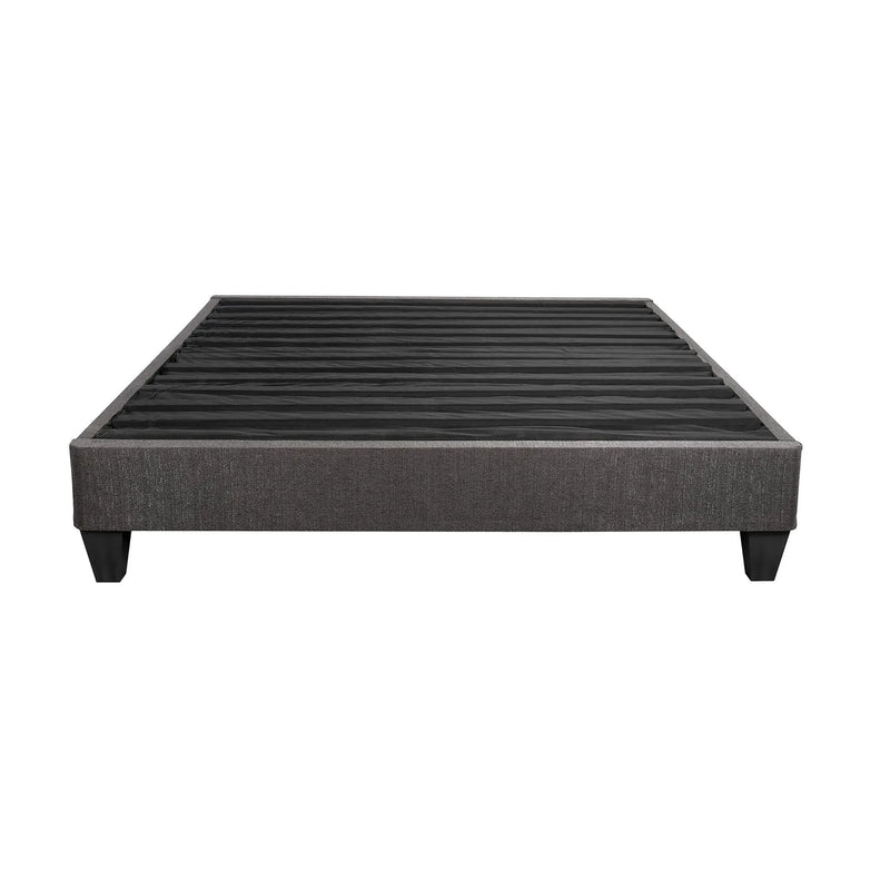 14" Upholstered Platform Bed Base, Mattress Foundation by Unique Piece Furniture