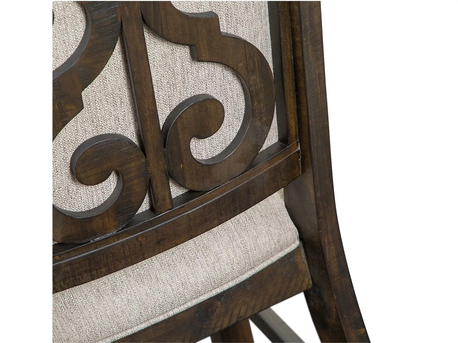 Bellamy - Dining Side Chair With Upholstered Seat & Back (Set of 2) - Peppercorn by Unique Piece Furniture