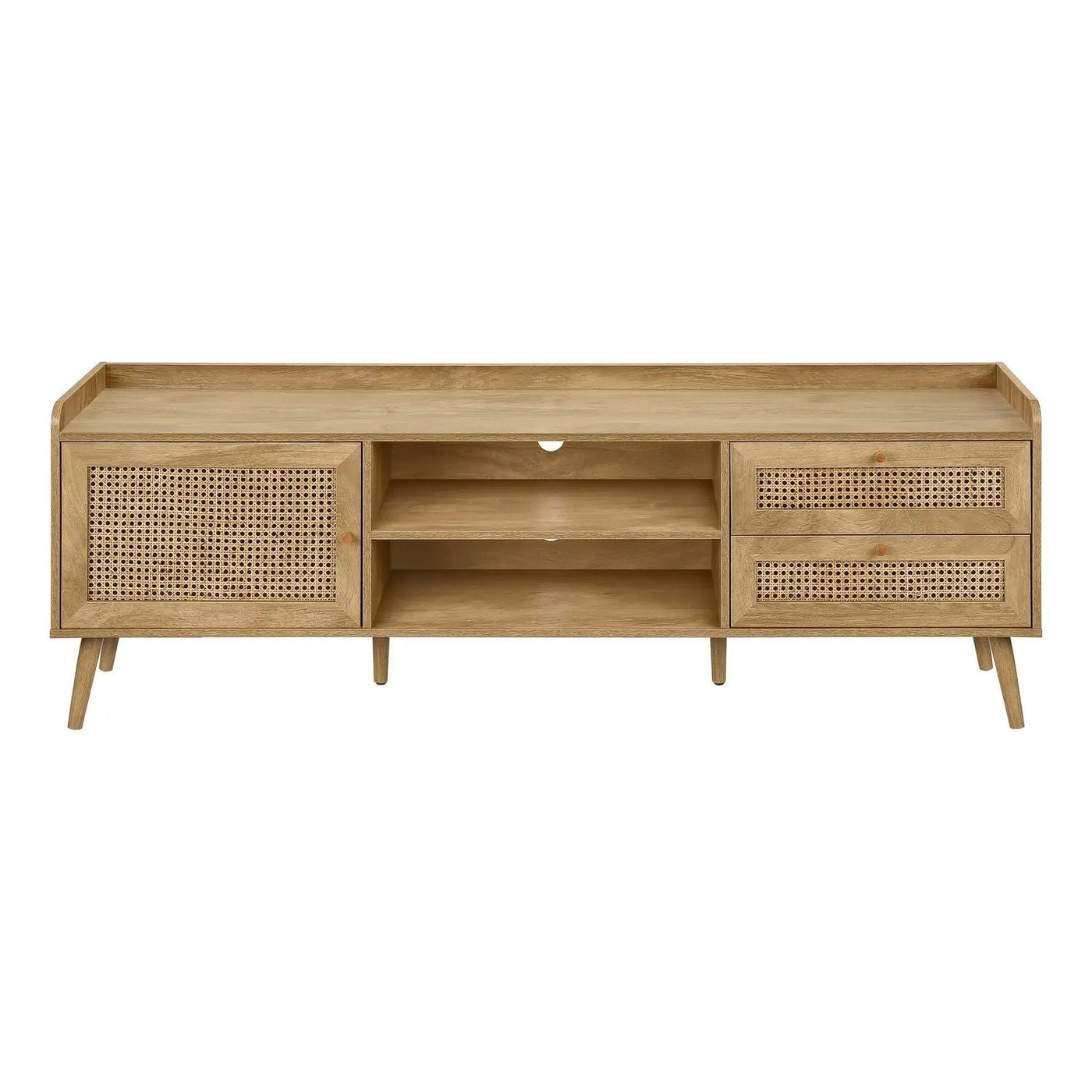 TV Stand, Console, Media Entertainment Center, Storage Cabinet, Transitional by Unique Piece Furniture