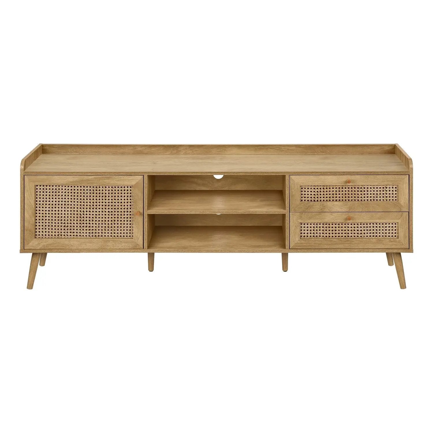 TV Stand, Console, Media Entertainment Center, Storage Cabinet, Transitional by Unique Piece Furniture