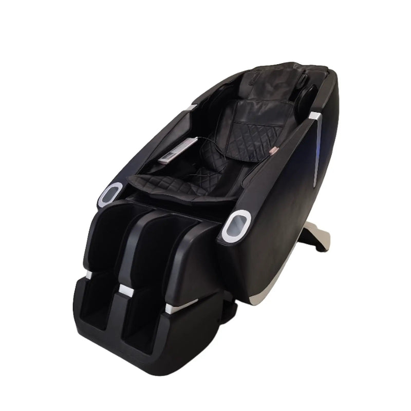 SL Type Pulley Guide, 2D Motor-Massage Manipulator-Space Saver Design, Track Sliding Zero Gravity Multifunction Massage Chair - Black by HouseOfZazla