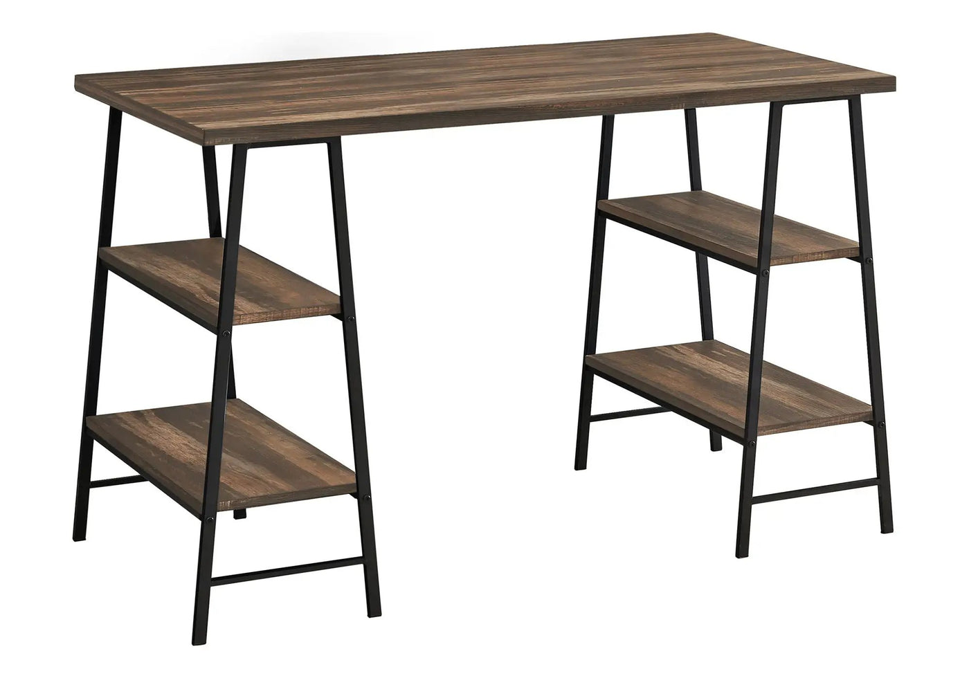 Computer Desk For Home Office, Laptop, Storage Shelves, Contemporary & Modern by Unique Piece Furniture