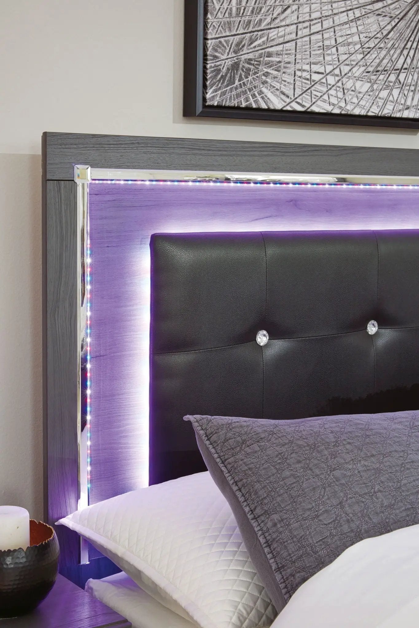 Lodanna - Upholstered Panel Headboard by Unique Piece Furniture