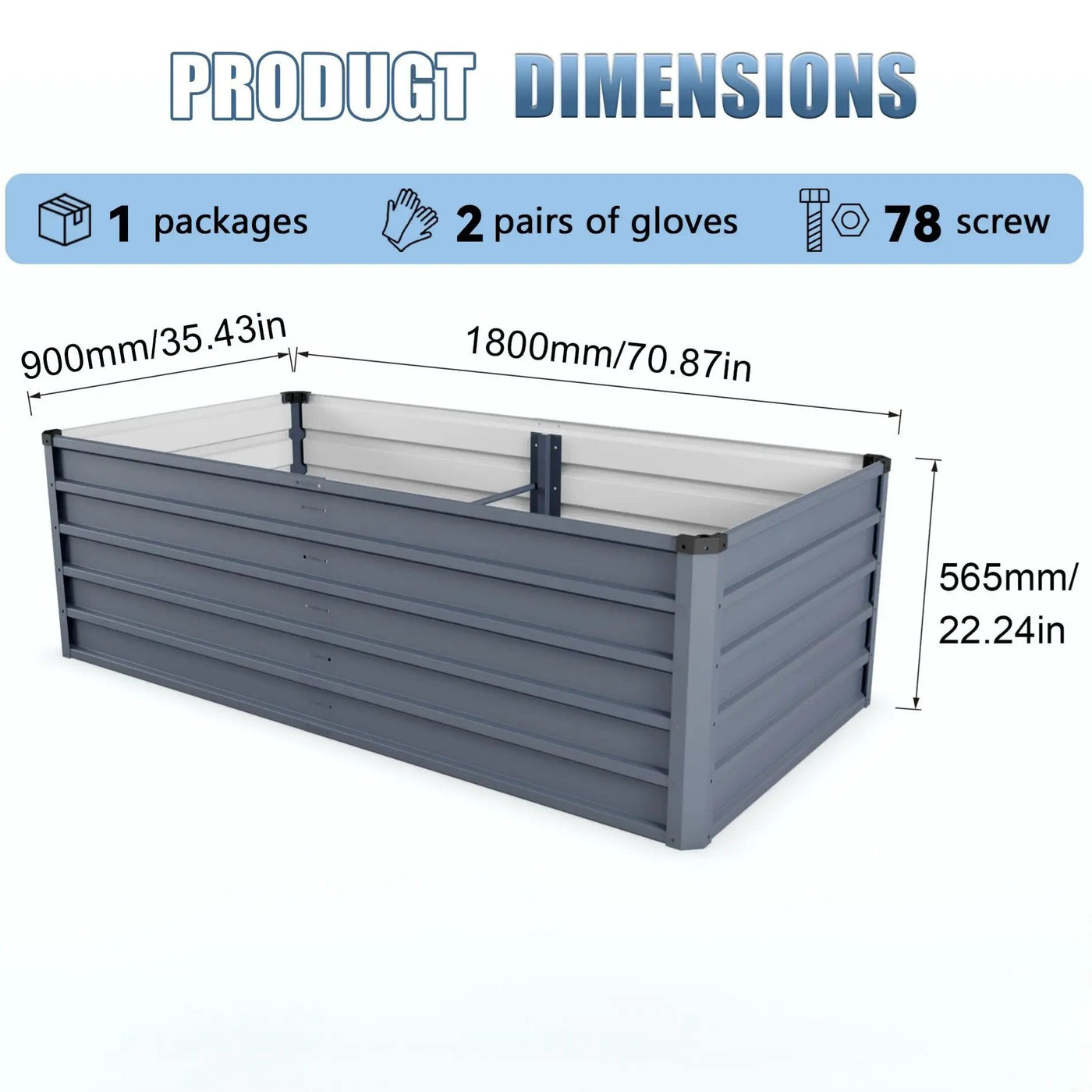 Large Garden Bed For Outdoor by Unique Piece Furniture