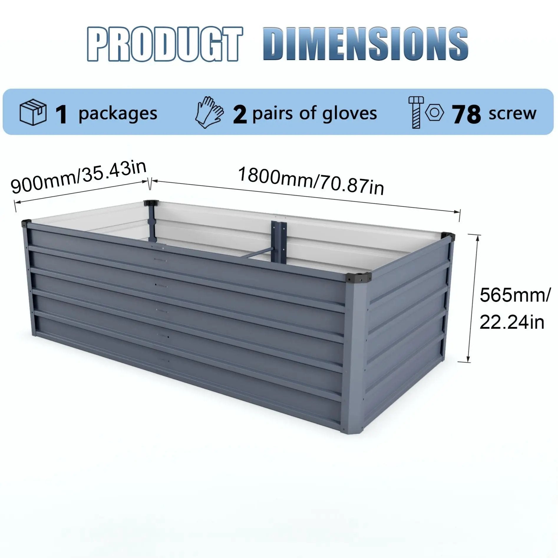 Large Garden Bed For Outdoor by Unique Piece Furniture