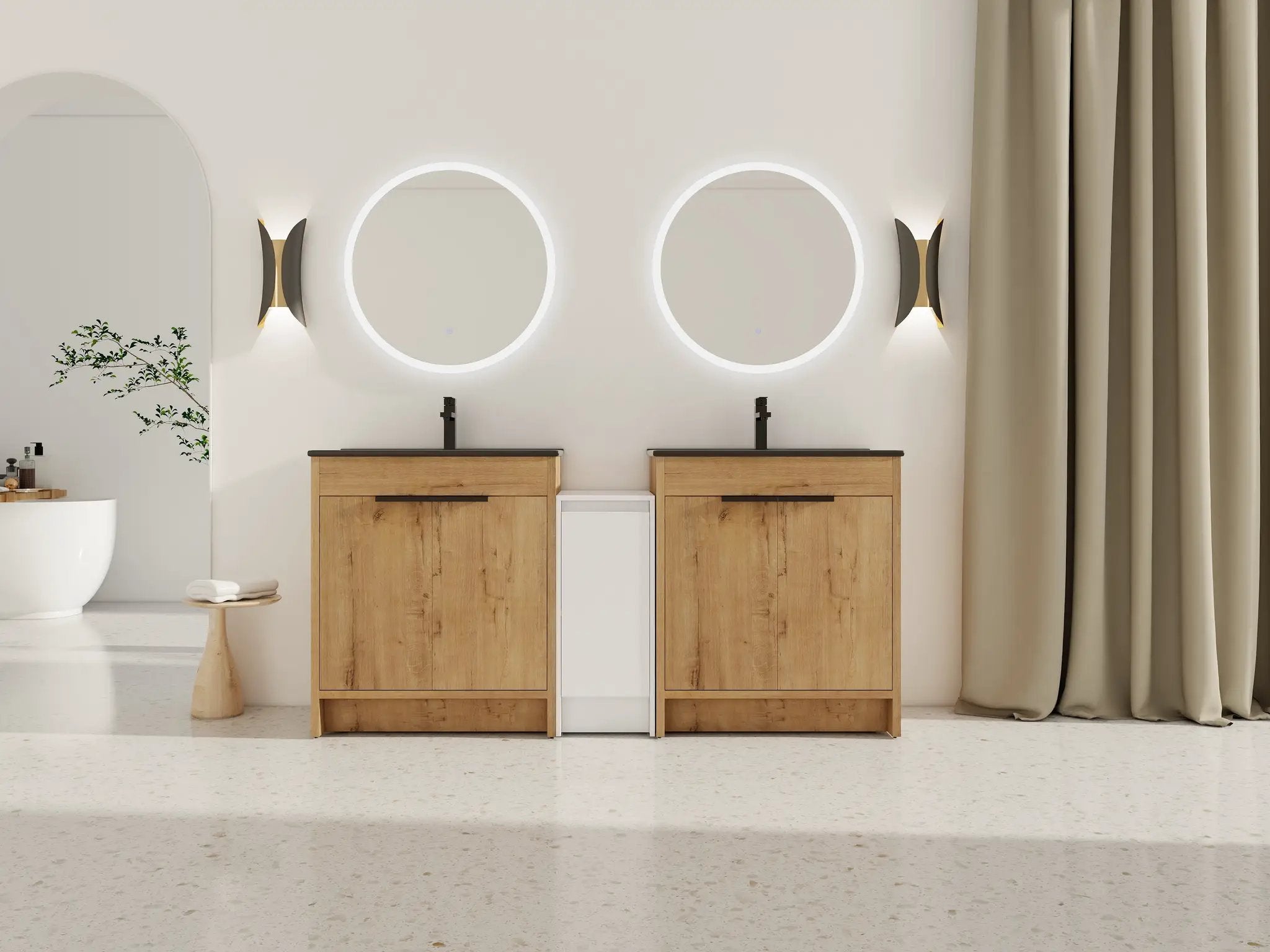72 Inch Freestanding Bathroom Vanity by HouseOfZazla