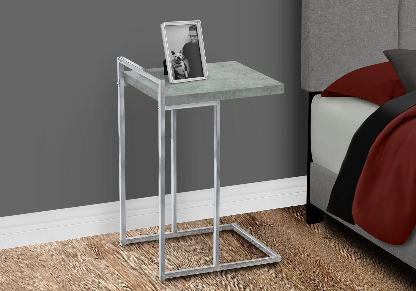 Accent Table, C - Shaped, Contemporary & Modern by Unique Piece Furniture