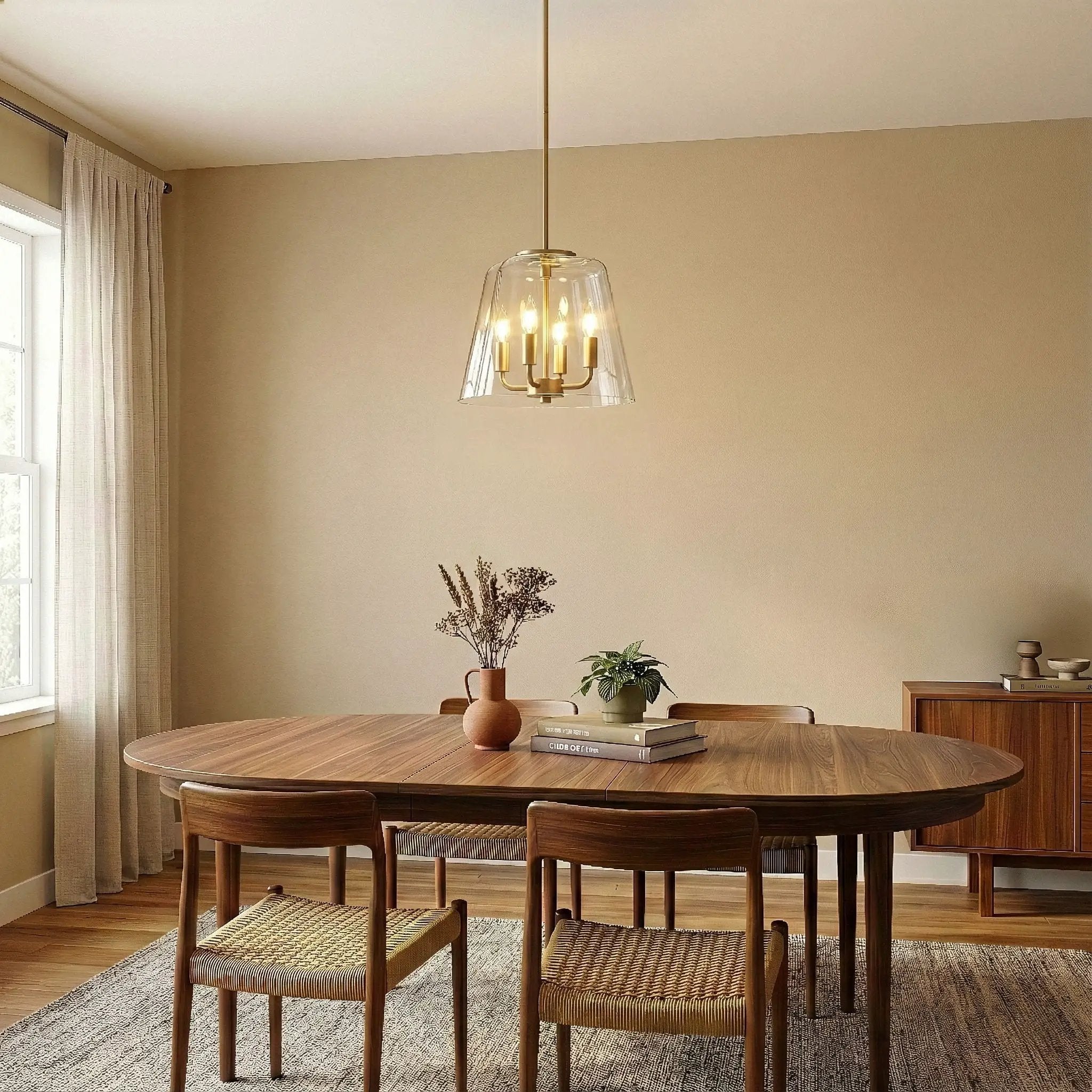 Soiree - 4 Candle Lights Pendant by Unique Piece Furniture