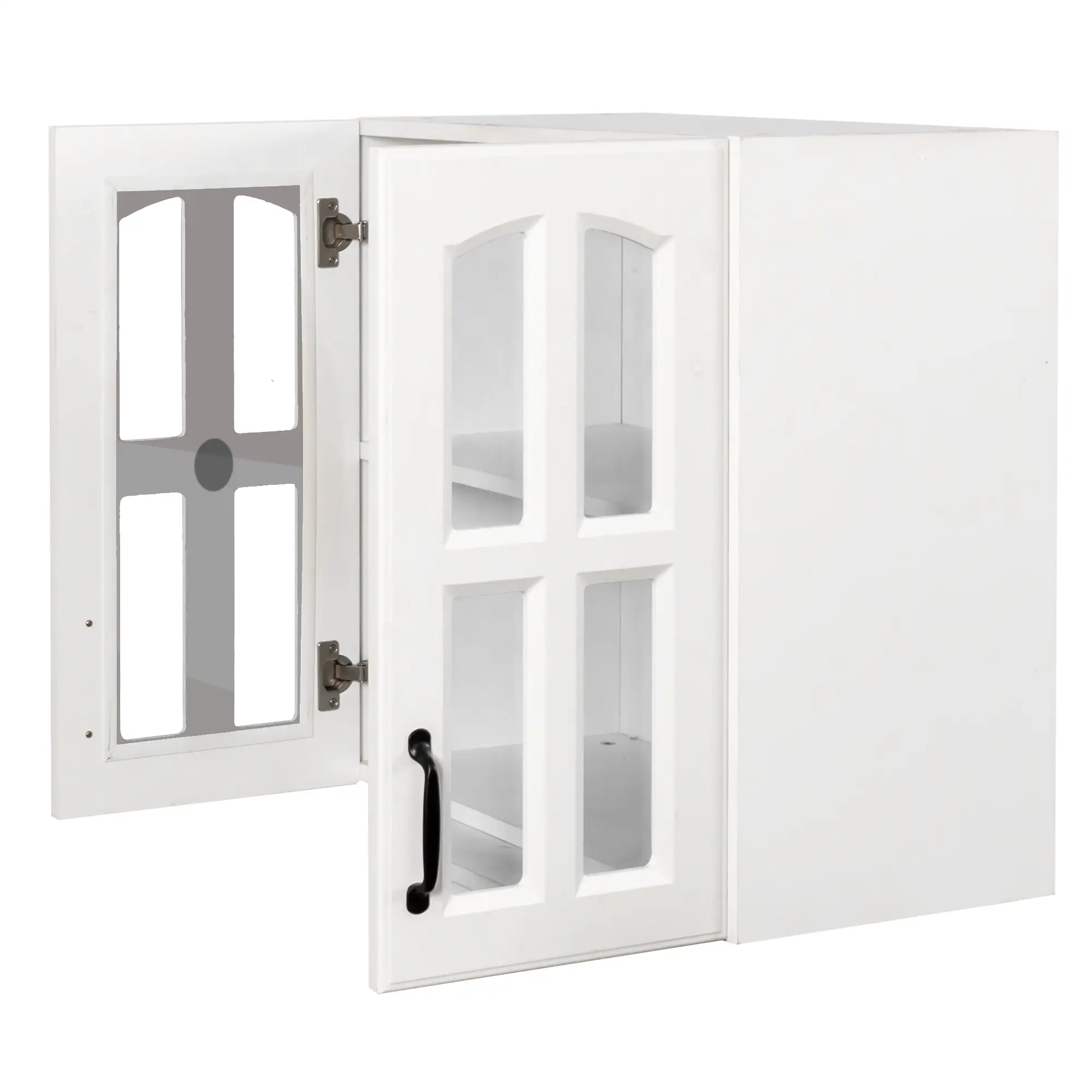 Wall Cabinet with Glass Door and Adjustable Shelves by HouseOfZazla