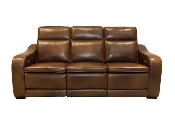 Grady - Sofa Recliner With Power And Power Headrest, Power Lumbar - Cocoa by Unique Piece Furniture