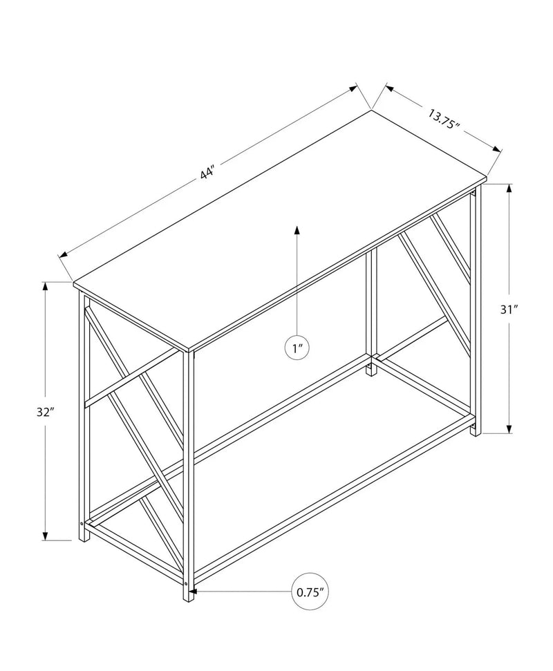 Accent Console Table For Entryway, Modern Design by Unique Piece Furniture