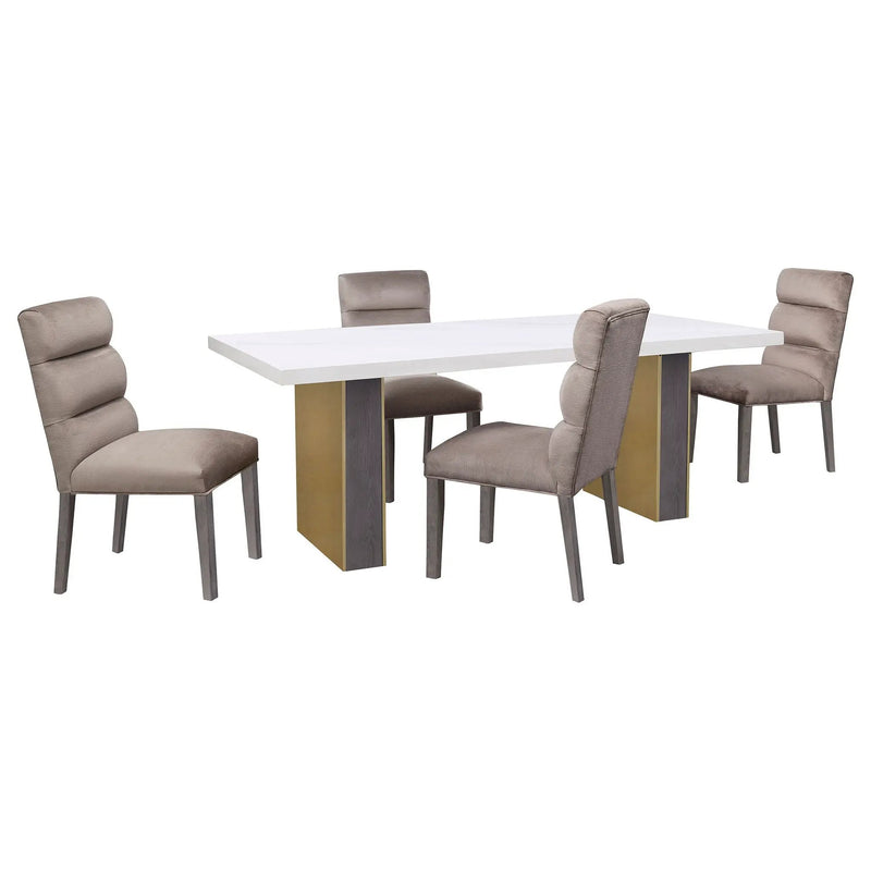 Highmore - Upholstered Dining Side Chair (Set of 2) by HouseOfZazla