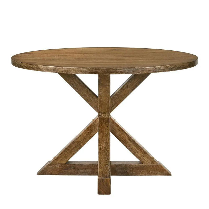 Wallace II - Dining Table - Weathered Oak by Unique Piece Furniture