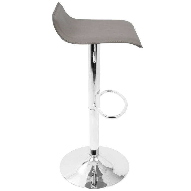 Ale - Contemporary Adjustable Barstool (Set of 2) by HouseOfZazla