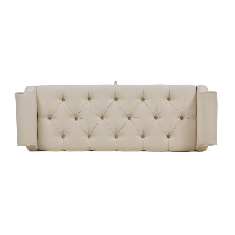 Jacqueline - Tufted Roll Arm Storage Bench by HouseOfZazla
