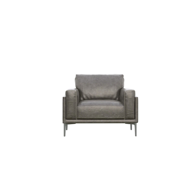 Transitional Fabric Chair - Dark Gray by HouseOfZazla