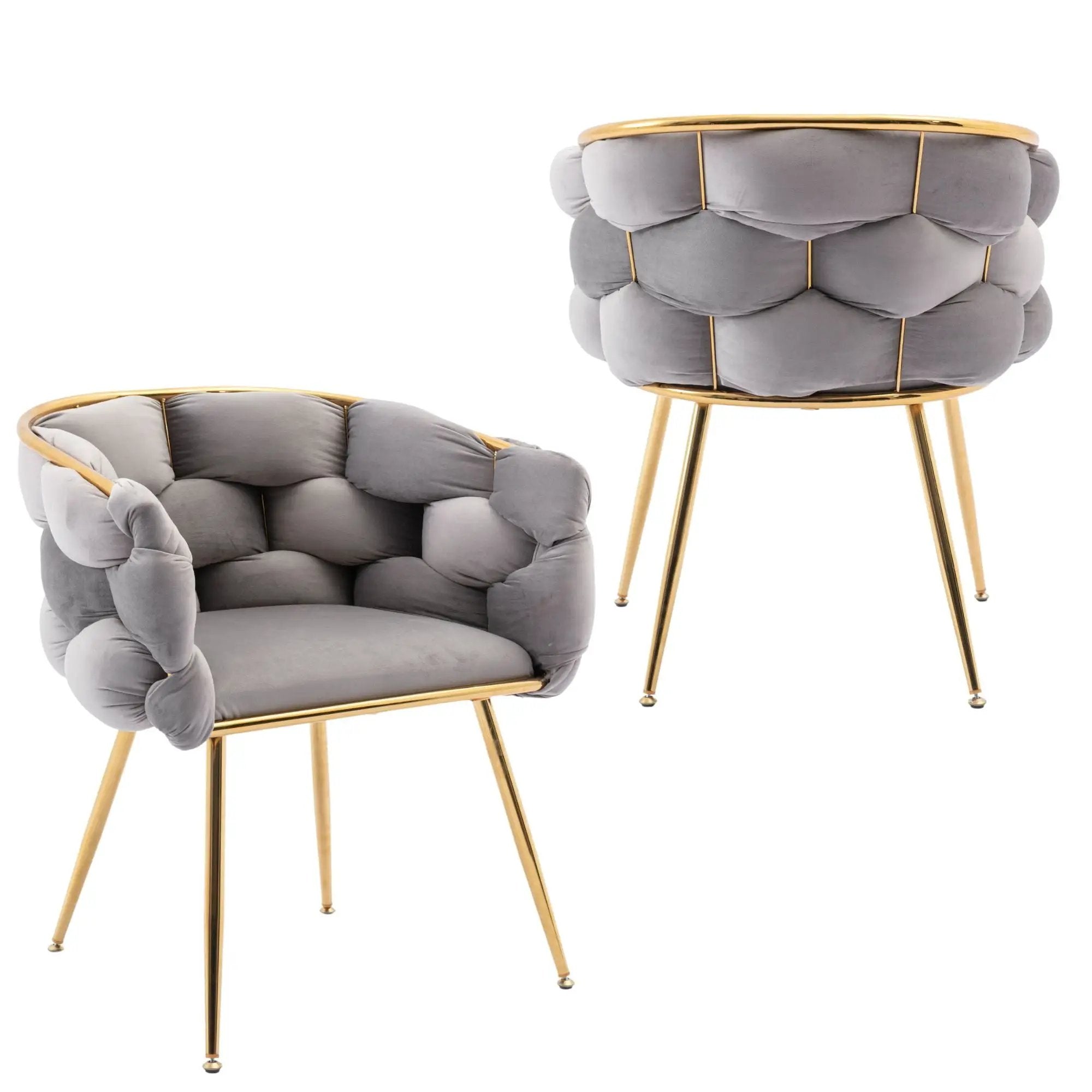 Luxury Modern Simple Leisure Single Sofa Chair Bedroom Lazy Person Household Dresser Stool Manicure Table Back Chair by HouseOfZazla