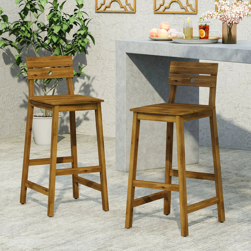 Ashlyn Barstool Set of 2 by HouseOfZazla