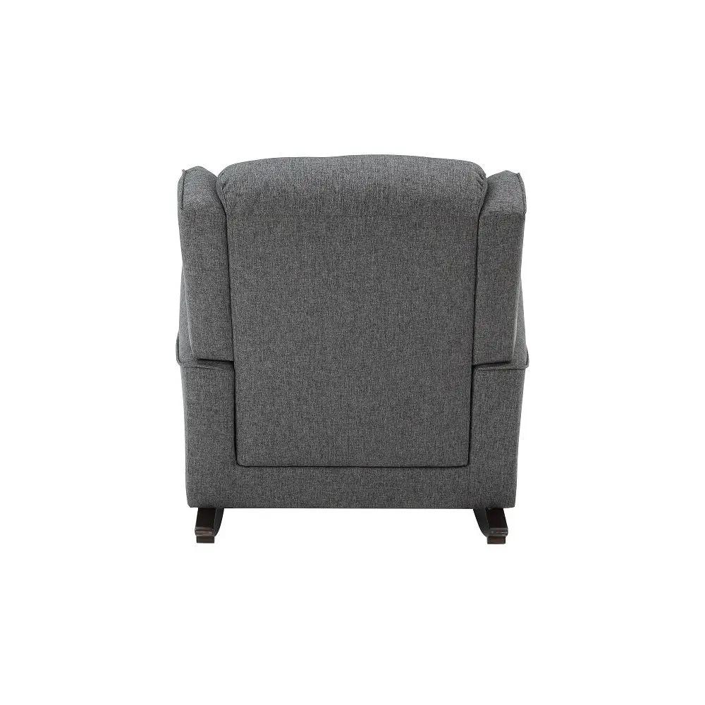 Fabien - Rocking Chair - Gray Fabric by Unique Piece Furniture