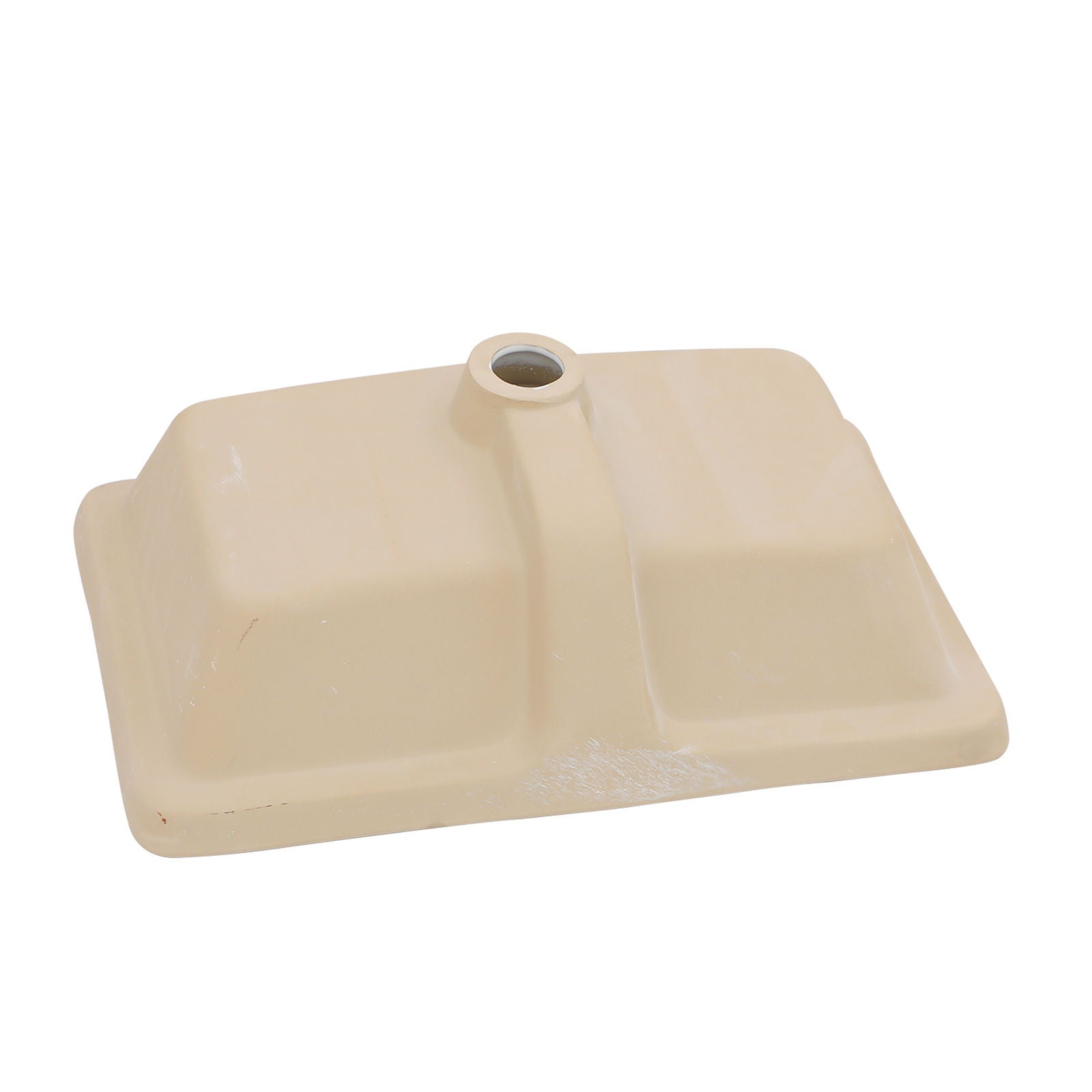 Modern Ceramic Undermount Bathroom Sink With Overflow, High Quality by HouseOfZazla