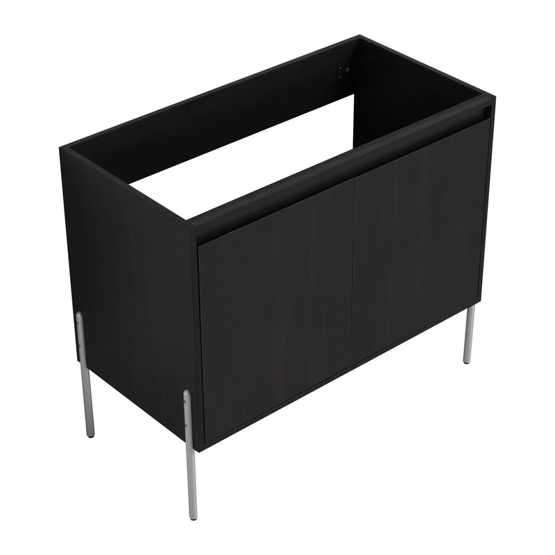 Freestanding Bathroom Vanity & Soft Close Cabinet Doors by HouseOfZazla
