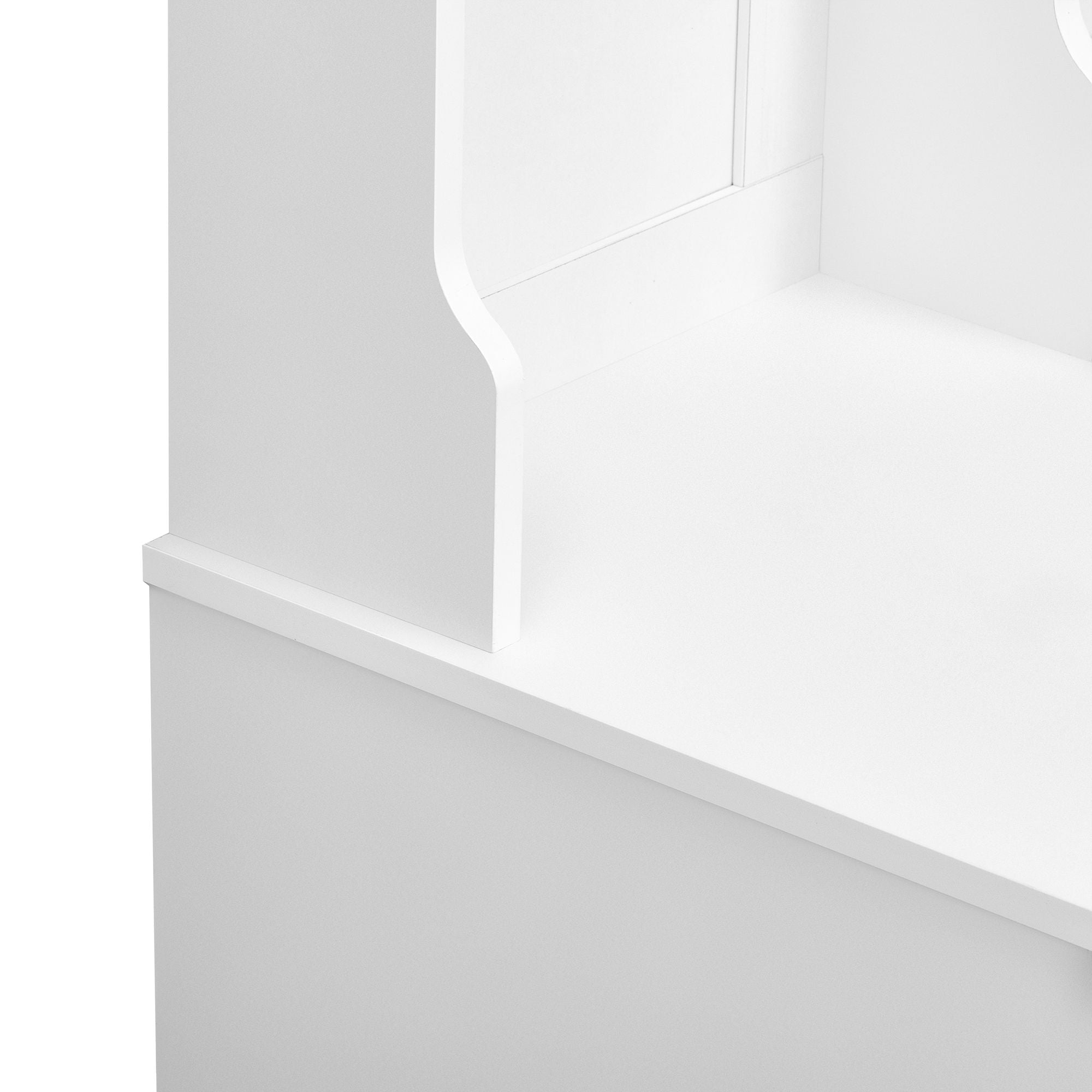 5 In 1 Entryway Bench With Coat Rack, 7 Sturdy Hooks, 2 Spacious Drawers And Adjustable Shelves by HouseOfZazla