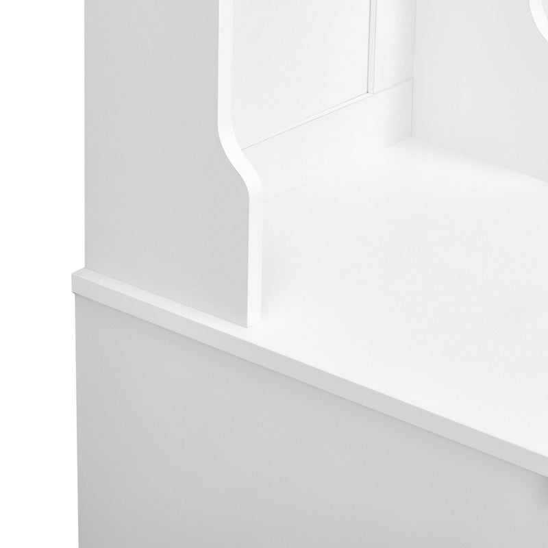 5 In 1 Entryway Bench With Coat Rack, 7 Sturdy Hooks, 2 Spacious Drawers And Adjustable Shelves by HouseOfZazla