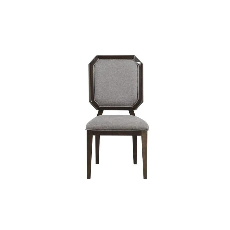 Selma - Side Chair (Set of 2) - Gray Fabric & Tobacco by Unique Piece Furniture