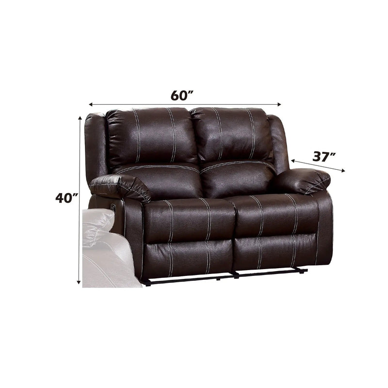 Zuriel - Recliner Loveseat by Unique Piece Furniture