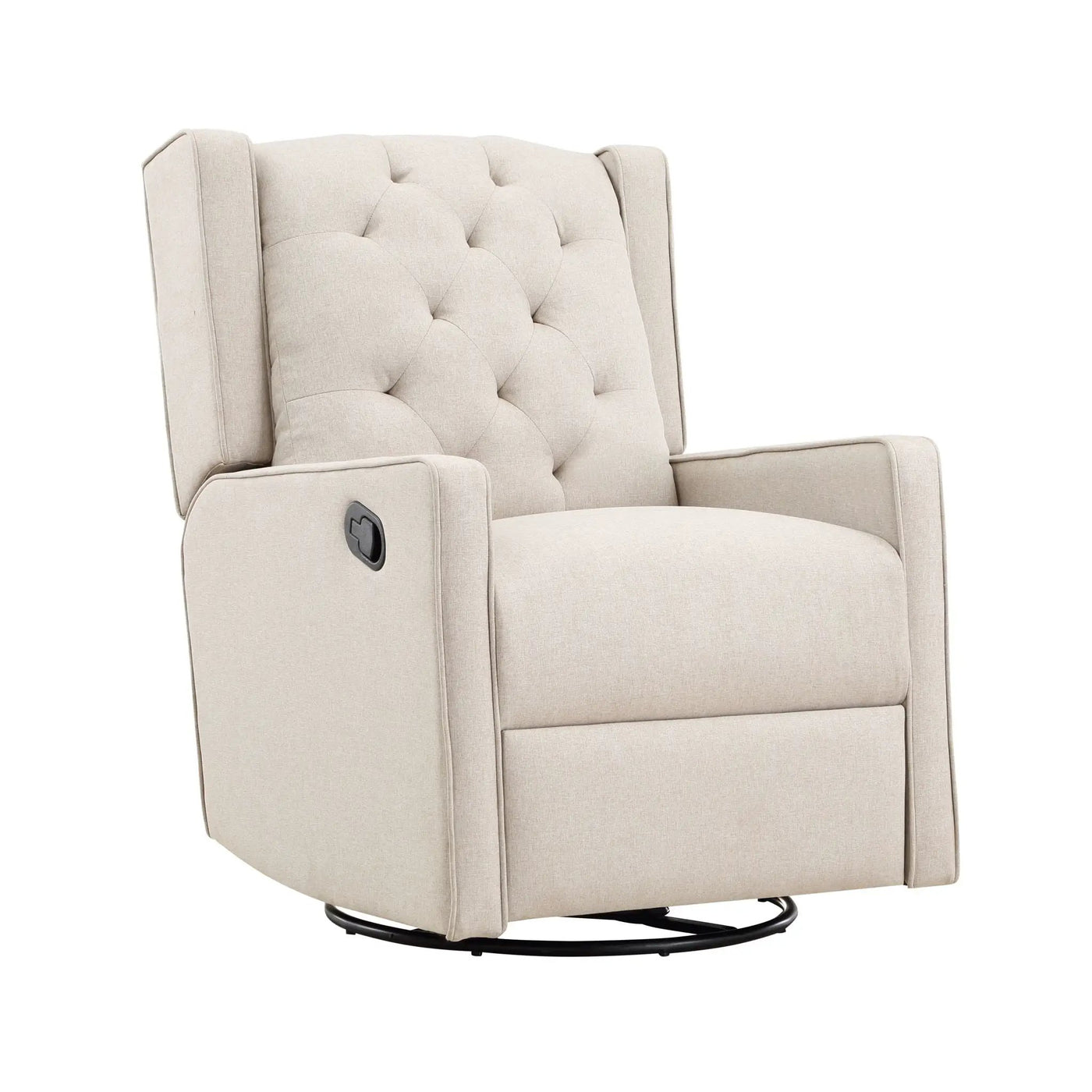 Milah - Gliding Swivel Recliner Tufted by Unique Piece Furniture