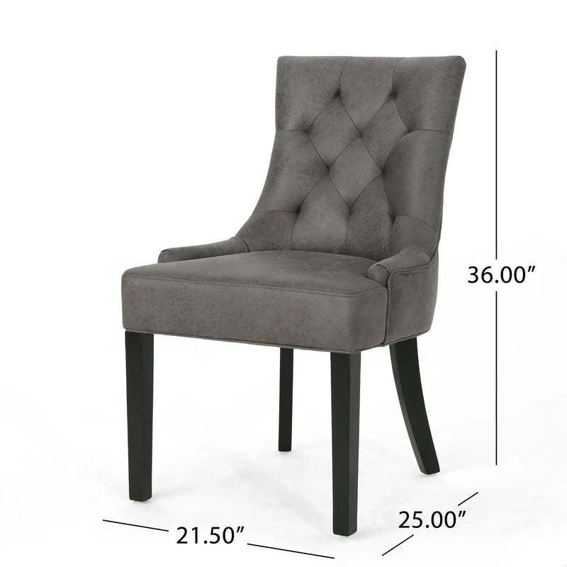 Cheney Dining Chair - Set of 2 by HouseOfZazla